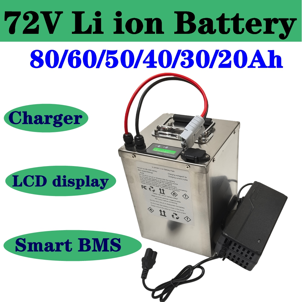 20S 72V 20Ah 30Ah 40Ah 50Ah 60 - 72V 40Ah Lifepo4 Battery Pack review and price
