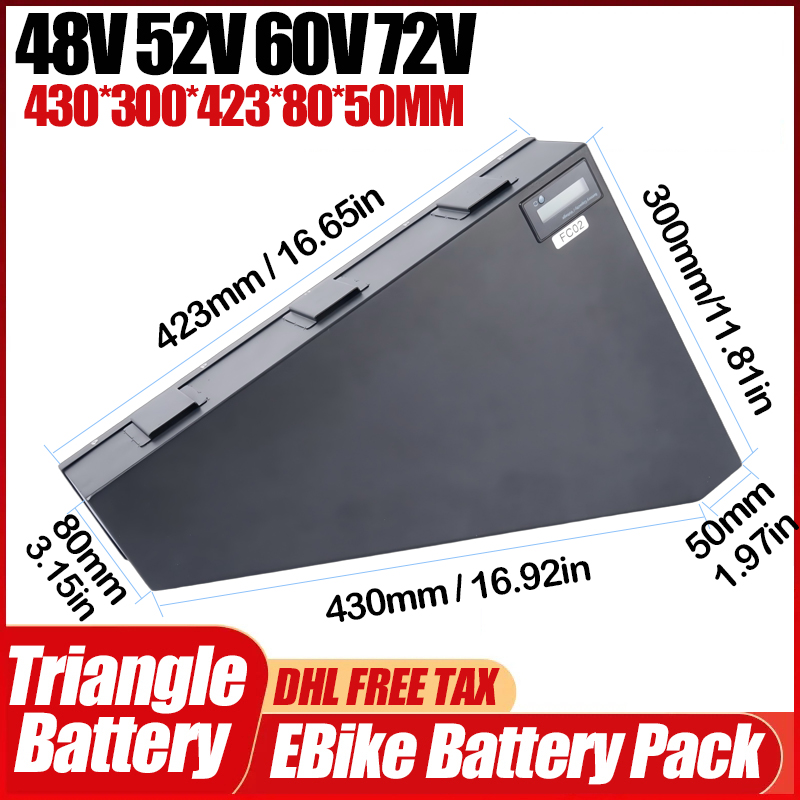 60v72v 3000w Triangle Electric - 72V 50Ah 21700 Lithium Battery review and price